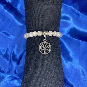 Silver Tree of Life Charm Bracelet